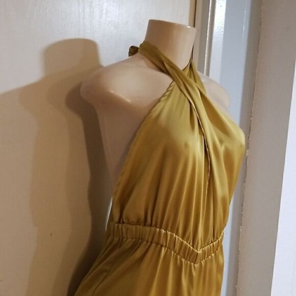 Emory Park Jumpsuit small gree second skin pre-owned - Picture 5 of 15